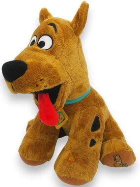 Build a Bear Workshop Scooby Doo Plush Retired Stuffed Animal 14" Collar Dog Tag
